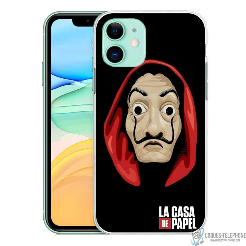 Coque téléphone - Masque Dali La Casa De Papel