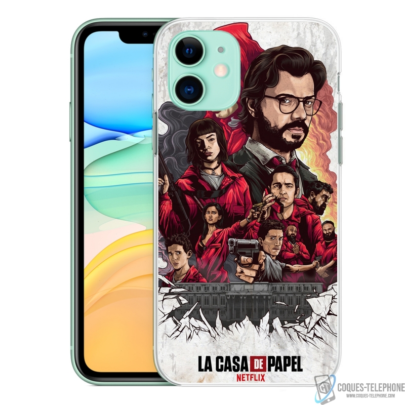 Custodia telefonica - La Casa De Papel Comics Paint