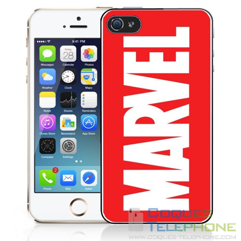Coque téléphone Marvel - Logo