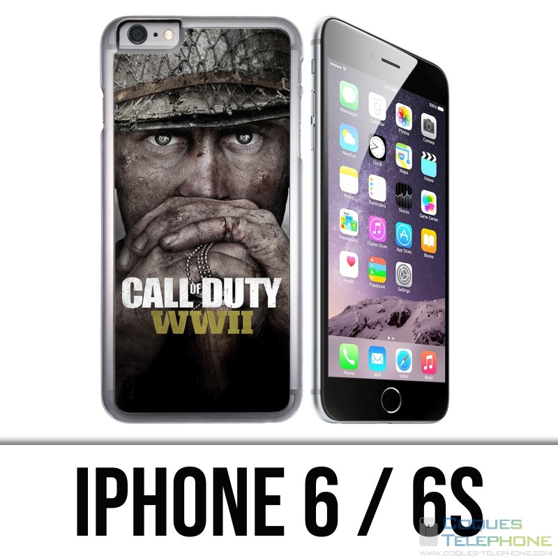 Coque iPhone 6 / 6S - Call Of Duty Ww2 Soldats