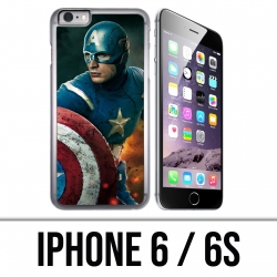 Coque iPhone 6 / 6S - Captain America Comics Avengers