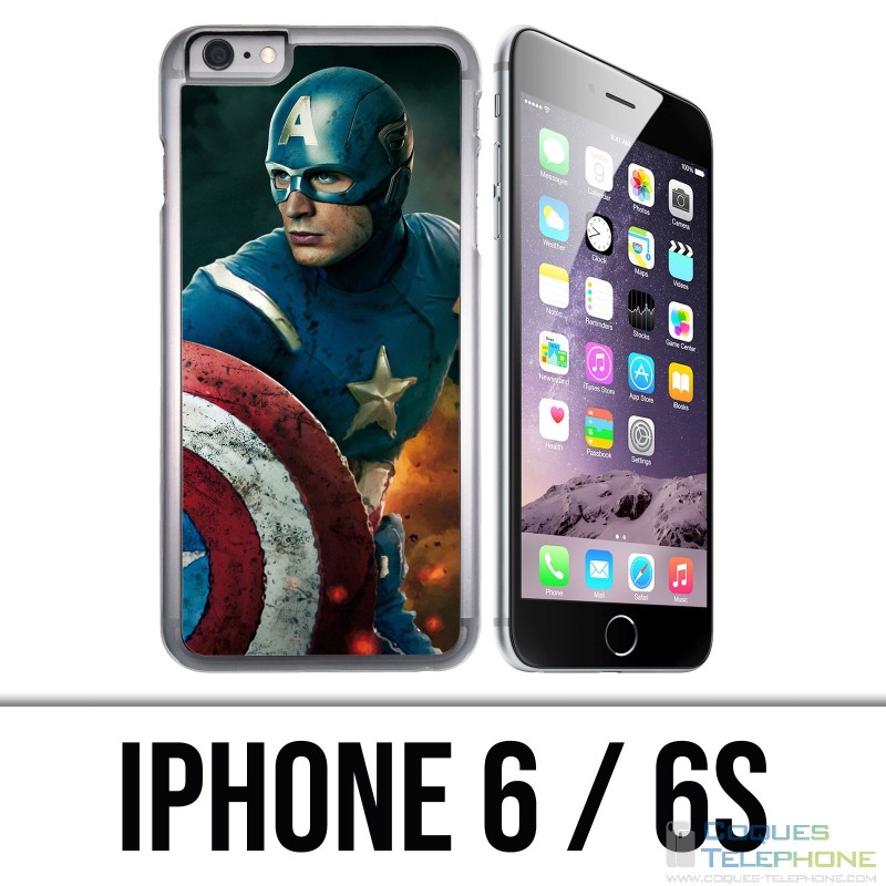 IPhone 6 / 6S Case - Captain America Comics Avengers