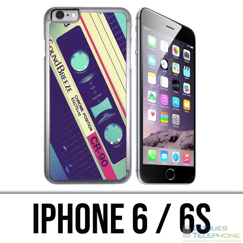 Coque iPhone 6 / 6S - Cassette Audio Sound Breeze