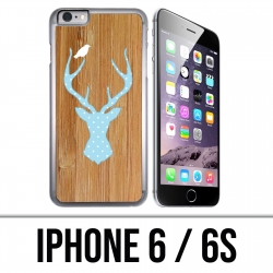 Custodia per iPhone 6 / 6S - Cervo di legno