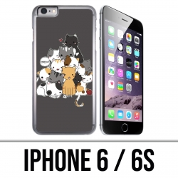 Custodia per iPhone 6 / 6S - Chat Meow