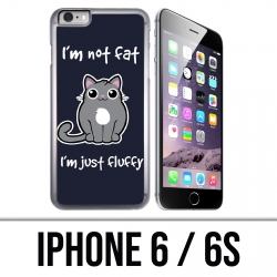 Coque iPhone 6 / 6S - Chat Not Fat Just Fluffy