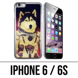 Custodia per iPhone 6 / 6S - Jusky Astronaut Dog