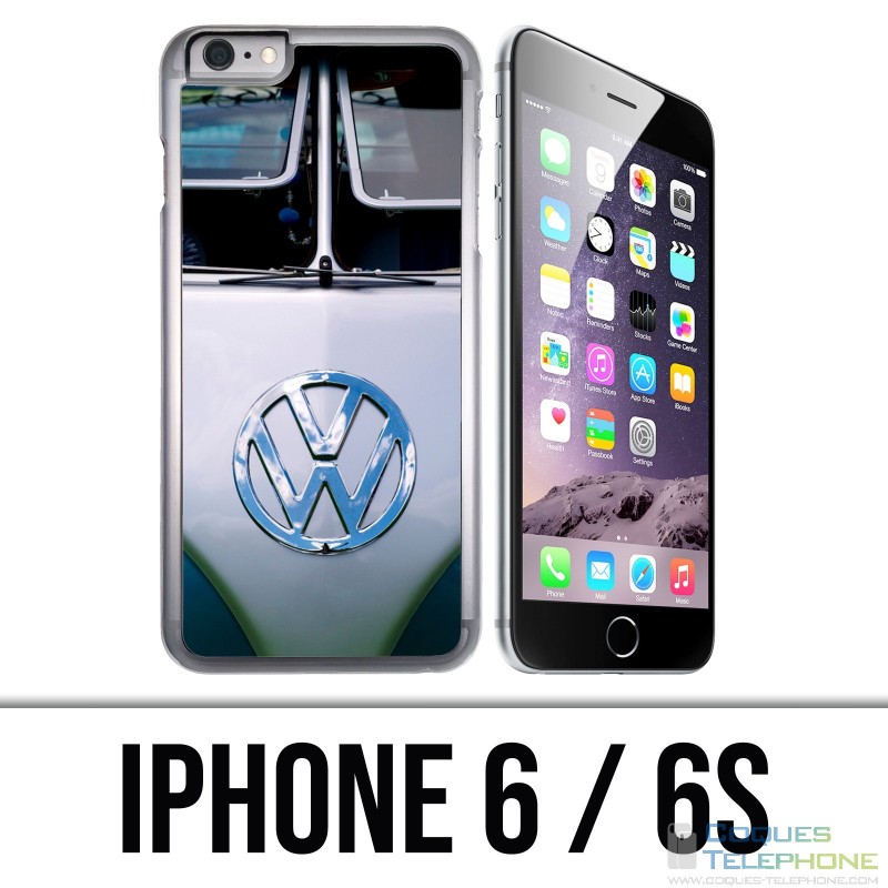 IPhone 6 / 6S Tasche - Volkswagen Grey Vw Combi