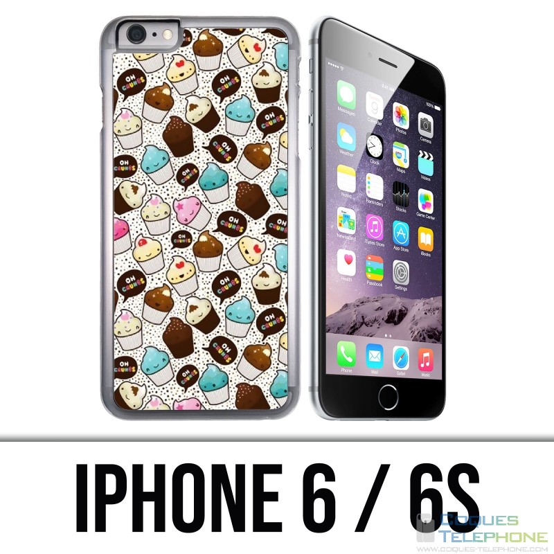 Coque iPhone 6 / 6S - Cupcake Kawaii