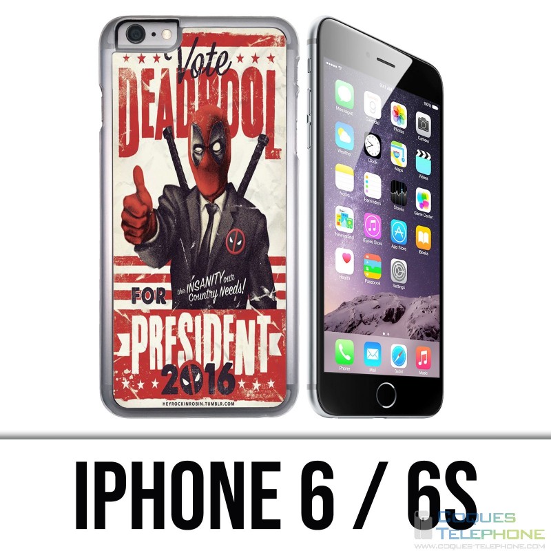 Custodia per iPhone 6 / 6S - Presidente Deadpool