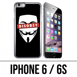 Custodia per iPhone 6 / 6S - Disobbedisci anonimo