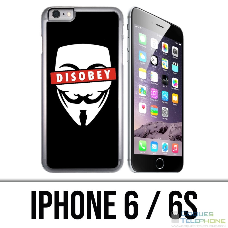 Custodia per iPhone 6 / 6S - Disobbedisci anonimo