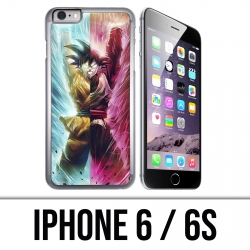 Coque iPhone 6 / 6S - Dragon Ball Black Goku Cartoon