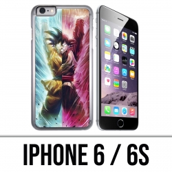 Funda iPhone 6 / 6S - Dragon Ball Black Cartoon Goku
