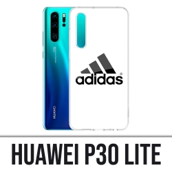 Coque Huawei P30 Lite - Adidas Logo Blanc