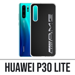 Huawei P30 Lite Case - Amg Carbone Logo