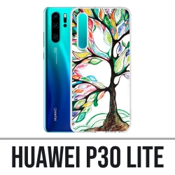 Funda Huawei P30 Lite - Árbol multicolor
