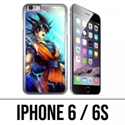Coque iPhone 6 / 6S - Dragon Ball Goku Couleur