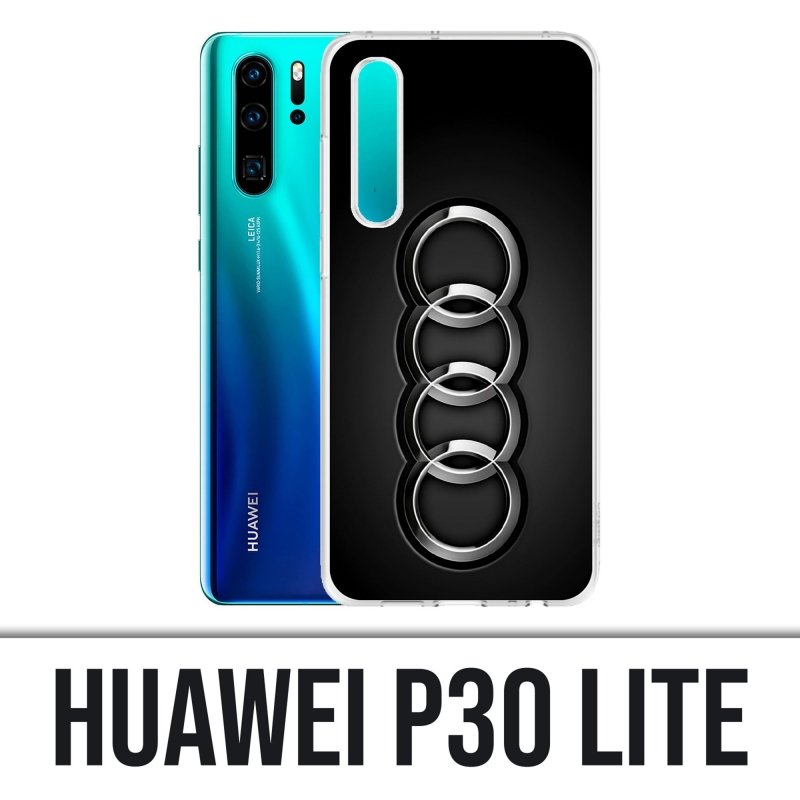 Funda Huawei P30 Lite - Audi Logo Metal