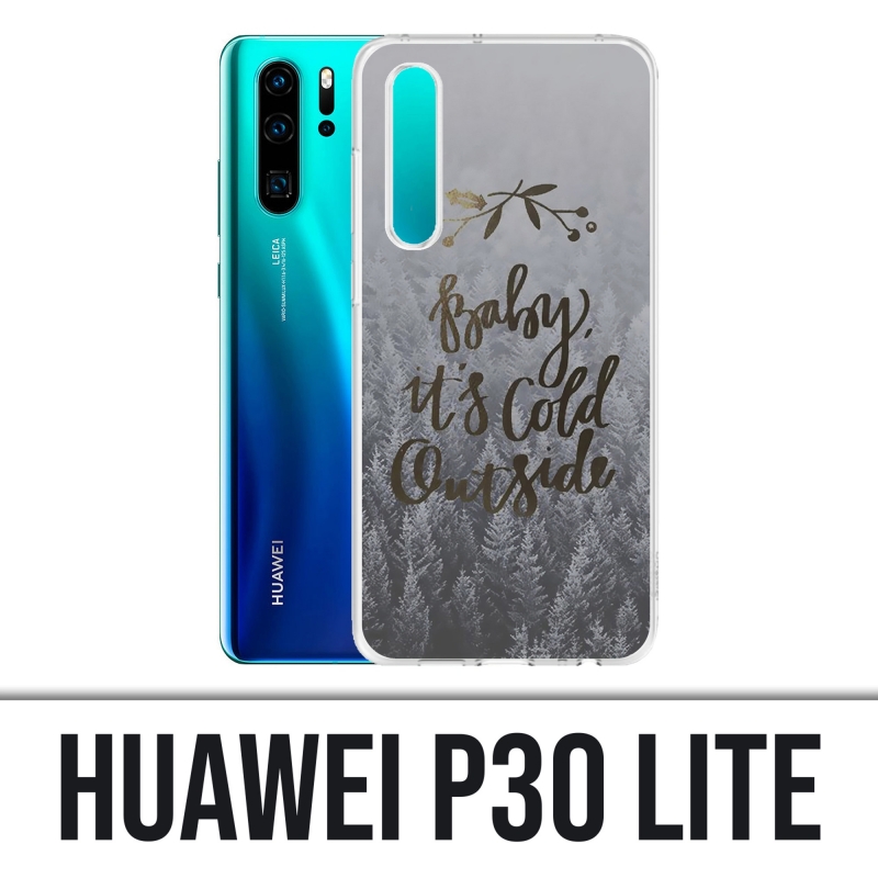 Huawei P30 Lite Abdeckung - Baby kalt draußen