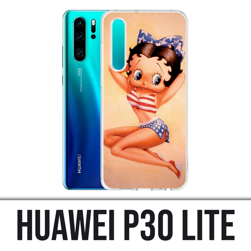Huawei P30 Lite case - Betty Boop Vintage