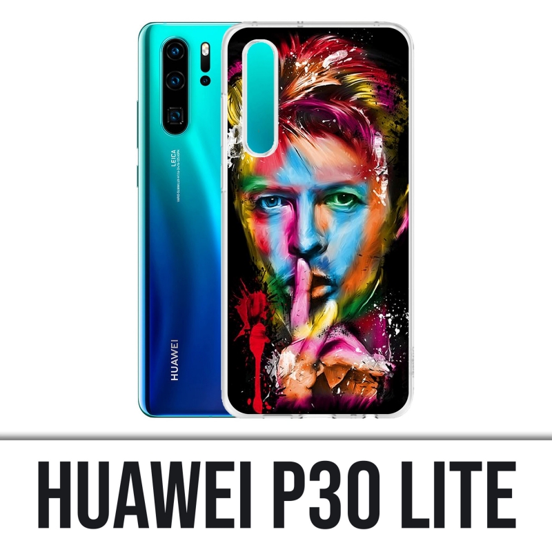 Huawei P30 Lite Case - Multicolored Bowie
