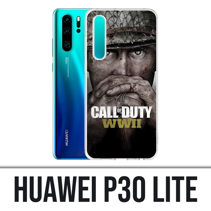 Coque Huawei P30 Lite - Call Of Duty Ww2 Soldats