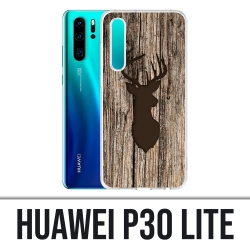 Custodia Huawei P30 Lite - Cervo di legno