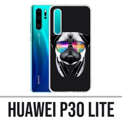 Huawei P30 Lite case - Dog Pug Dj