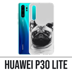 Funda Huawei P30 Lite - Orejas de Perro Pug