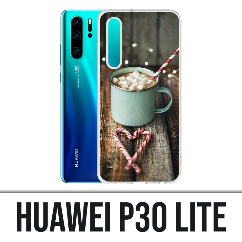 Huawei P30 Lite Case - Hot Chocolate Marshmallow