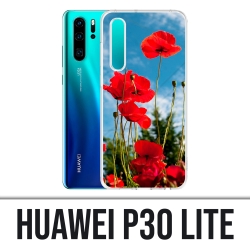 Huawei P30 Lite case - Poppies 1