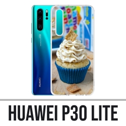 Coque Huawei P30 Lite - Cupcake Bleu