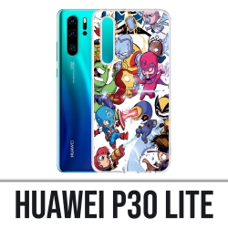Funda Huawei P30 Lite - Cute Marvel Heroes