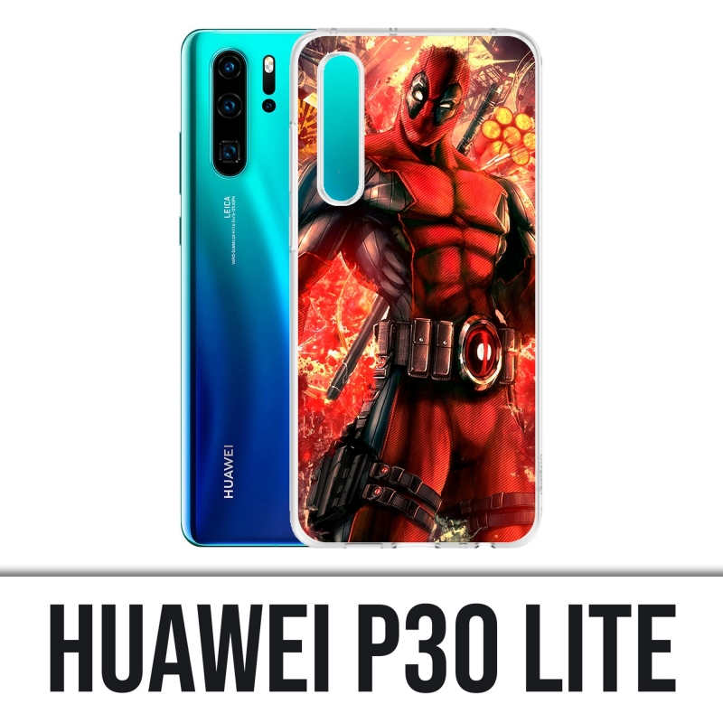 Custodia Huawei P30 Lite - Deadpool Comic