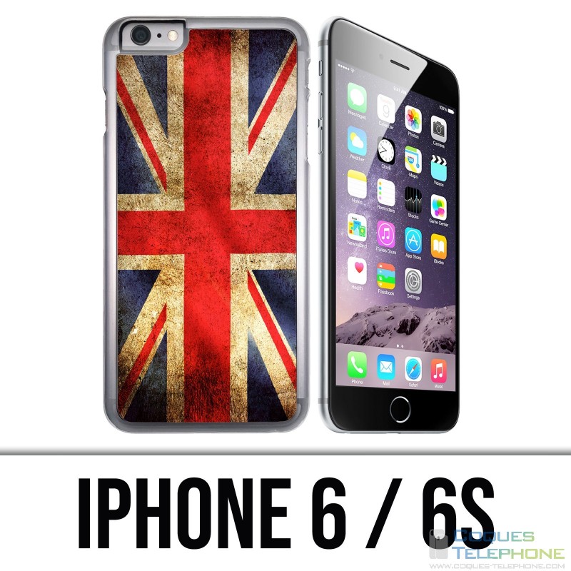 Funda para iPhone 6 / 6S - Bandera británica vintage