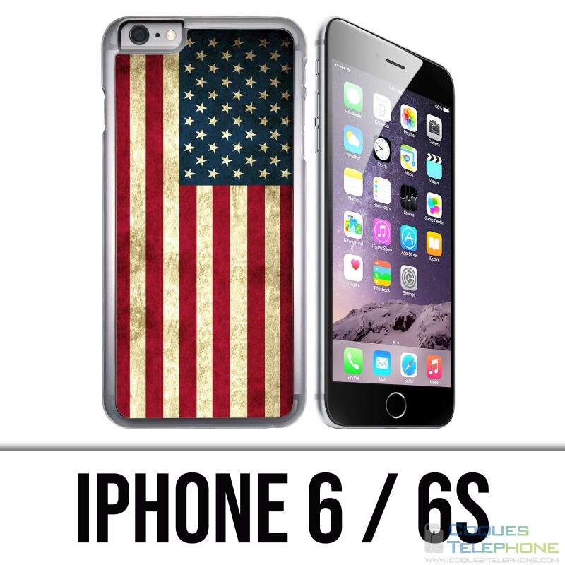 Coque iPhone 6 / 6S - Drapeau Usa