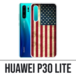 Custodia Huawei P30 Lite - Bandiera USA