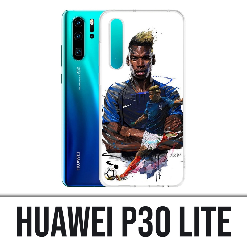 Custodia Huawei P30 Lite - Football France Pogba Design