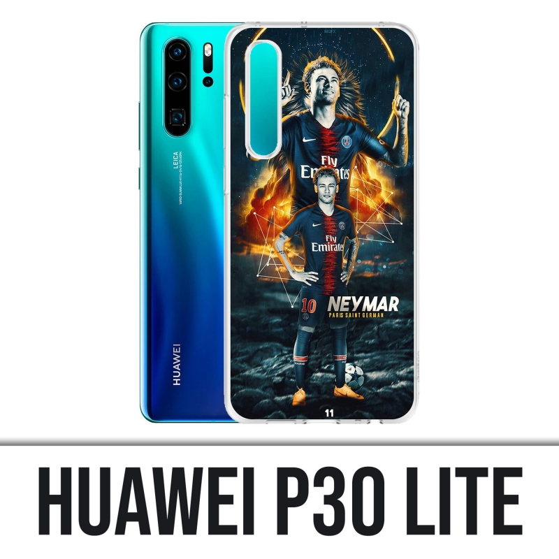 Huawei P30 Lite Case - Fußball Psg Neymar Sieg