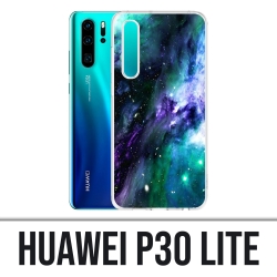 Huawei P30 Lite Case - Blaue Galaxie