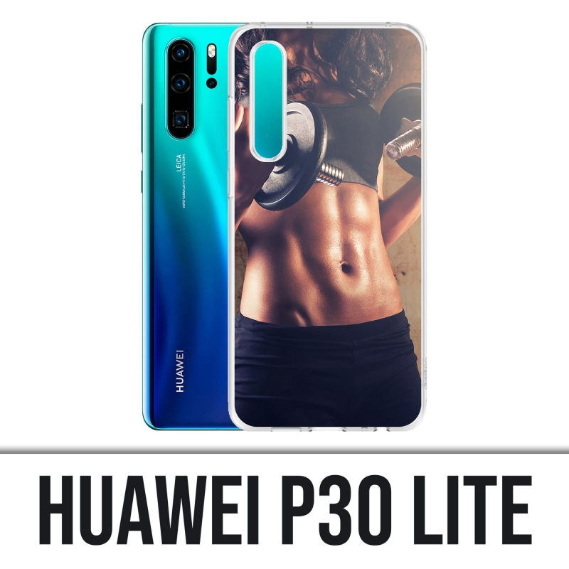 Coque Huawei P30 Lite - Girl Musculation
