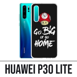 Coque Huawei P30 Lite - Go Big Or Go Home Musculation