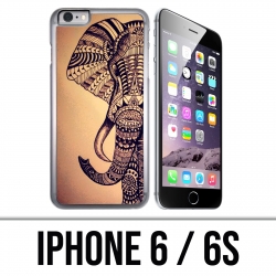 Funda para iPhone 6 / 6S - Elefante azteca vintage