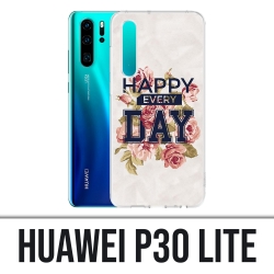 Coque Huawei P30 Lite - Happy Every Days Roses