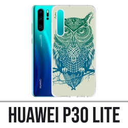 Coque Huawei P30 Lite - Hibou Abstrait