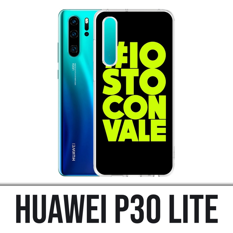 Huawei P30 Lite Case - Io Sto Con Vale Motogp Valentino Rossi