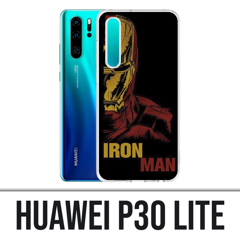 Custodia Huawei P30 Lite - Iron Man Comics
