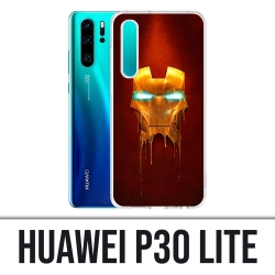 Funda Huawei P30 Lite - Iron Man Gold