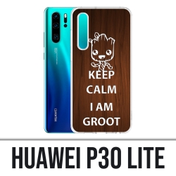 Huawei P30 Lite case - Keep Calm Groot